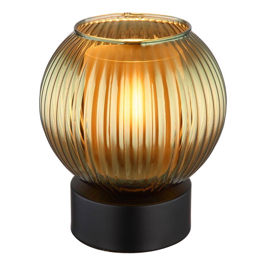 Globo - Настолна лампа 1xE27/25W/230V Ø 15 см зелен