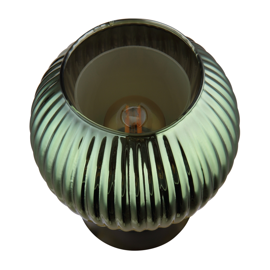 Globo - Настолна лампа 1xE27/25W/230V Ø 15 см зелен
