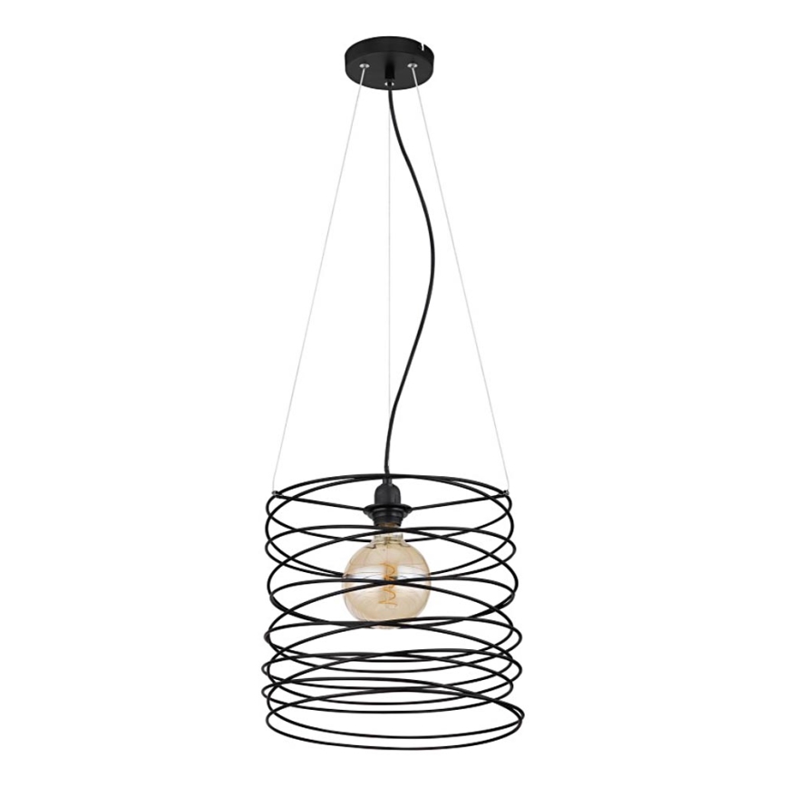 Globo 15640H - Полилей на кабел TILLY 1xE27/60W/230V черен