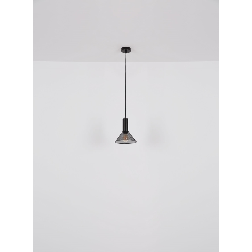 Globo - Пендел 1xE27/60W/230V черен