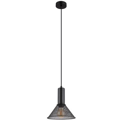 Globo - Пендел 1xE27/60W/230V черен