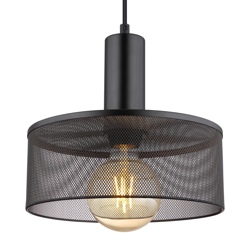 Globo - Пендел 1xE27/60W/230V черен