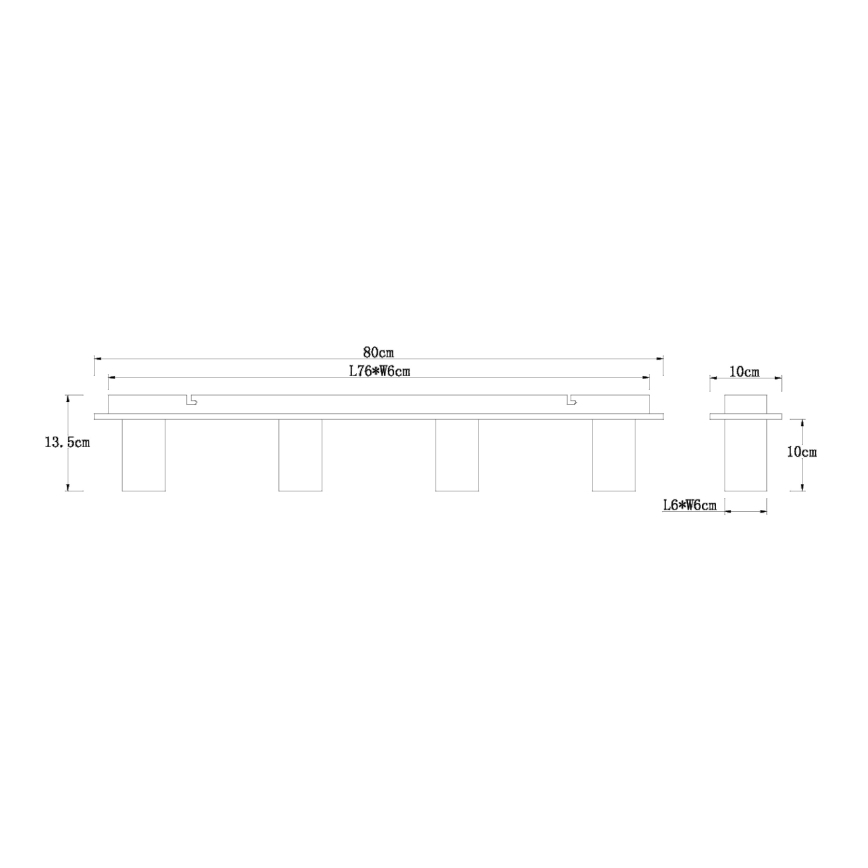 Globo 15655-4D - Плафон ERNA 4xE27/60W/230V