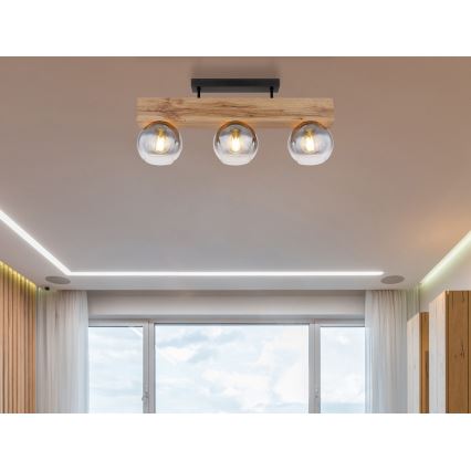 Globo - Полилей за повърхностен монтаж 3xE27/40W/230V