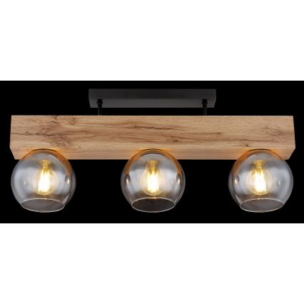Globo - Полилей за повърхностен монтаж 3xE27/40W/230V