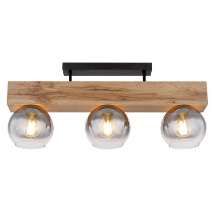 Globo - Полилей за повърхностен монтаж 3xE27/40W/230V