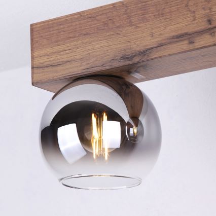 Globo - Полилей за повърхностен монтаж 3xE27/40W/230V