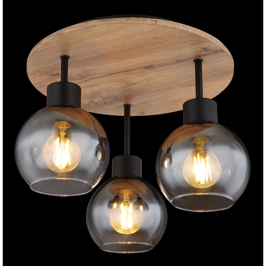 Globo - Полилей за повърхностен монтаж 3xE27/40W/230V