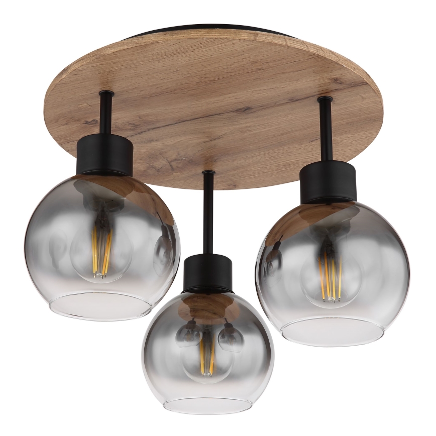 Globo - Полилей за повърхностен монтаж 3xE27/40W/230V