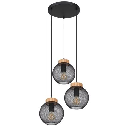 Globo - Висящ полилей 3xE27/60W/230V