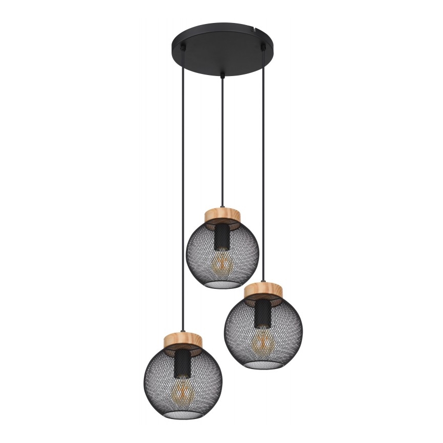 Globo - Висящ полилей 3xE27/60W/230V