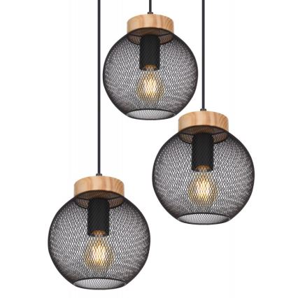 Globo - Висящ полилей 3xE27/60W/230V