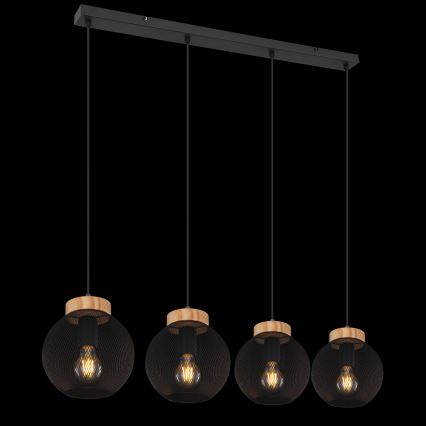 Globo - Полилей на кабел 4xE27/40W/230V