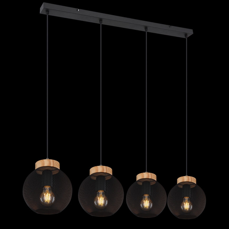 Globo - Полилей на кабел 4xE27/40W/230V