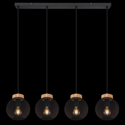 Globo - Полилей на кабел 4xE27/40W/230V