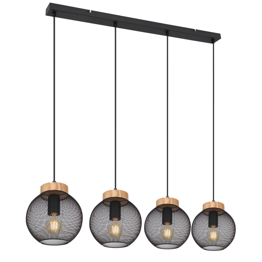 Globo - Полилей на кабел 4xE27/40W/230V