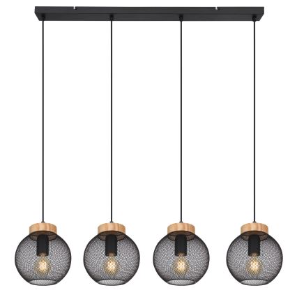 Globo - Полилей на кабел 4xE27/40W/230V