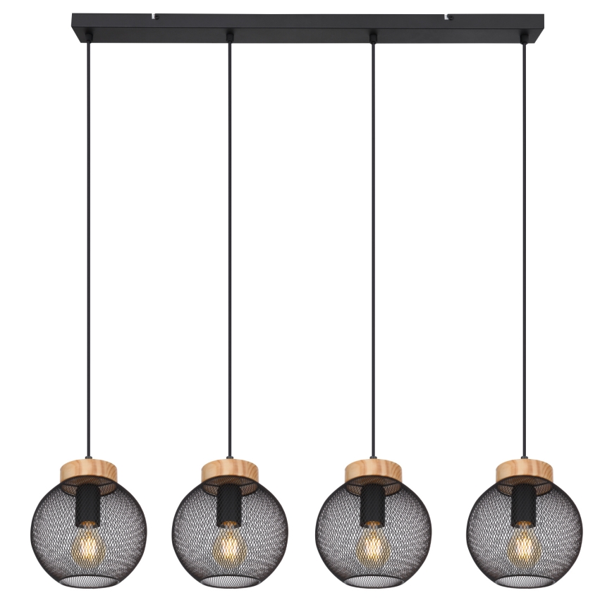 Globo - Полилей на кабел 4xE27/40W/230V