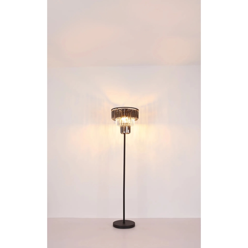 Globo - Лампион 3xE27/40W/230V Ø 40 см черен