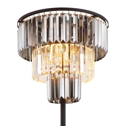 Globo - Лампион 3xE27/40W/230V Ø 40 см черен