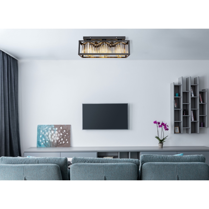Globo - Полилей за повърхностен монтаж 3xE27/40W/230V