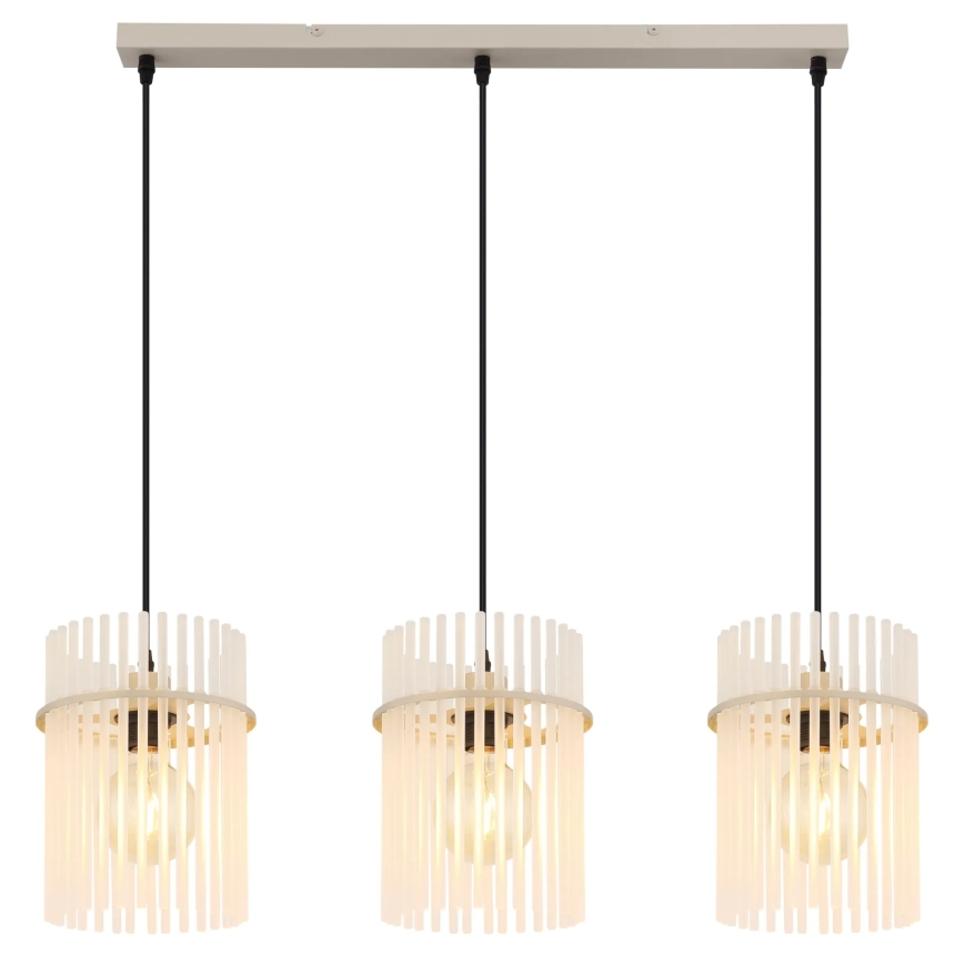 Globo - Полилей на кабел 3xE27/60W/230V