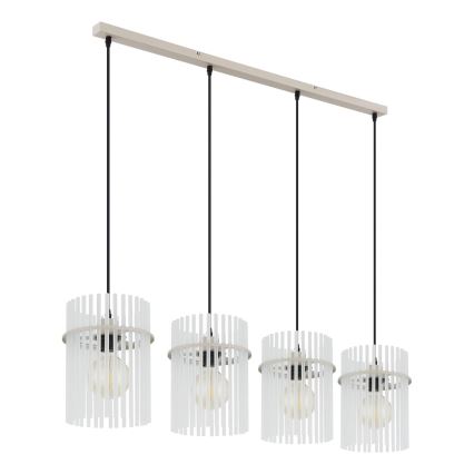 Globo - Полилей на кабел 4xE27/60W/230V