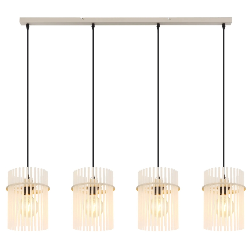 Globo - Полилей на кабел 4xE27/60W/230V