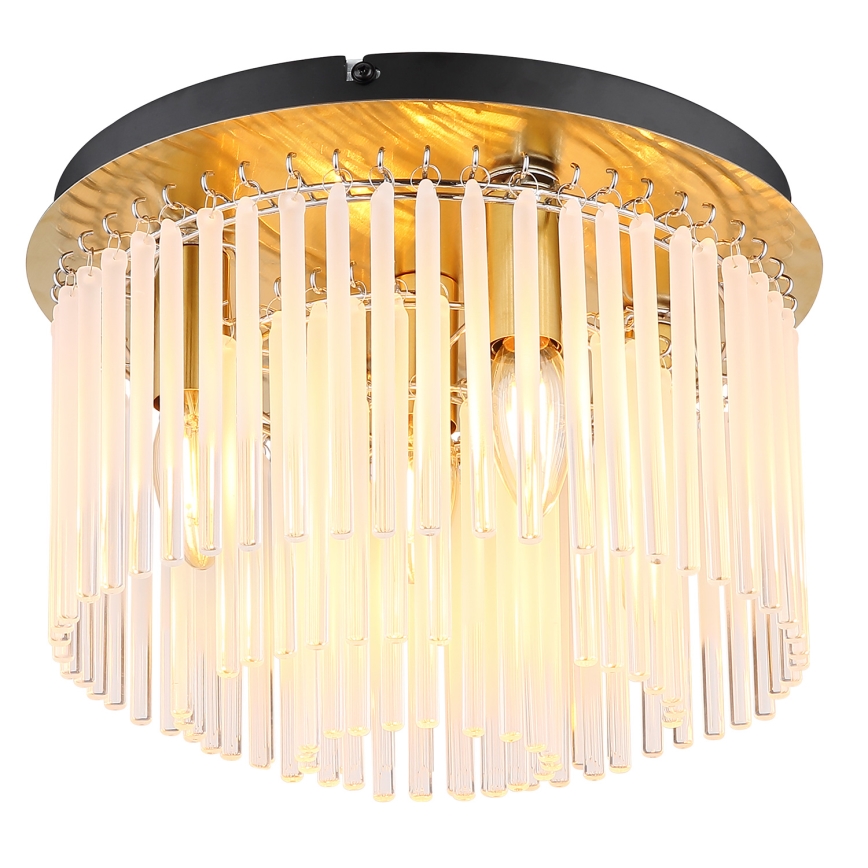 Globo - Таванно осветително тяло 5xE14/40W/230V, диаметър 32 см, златисто