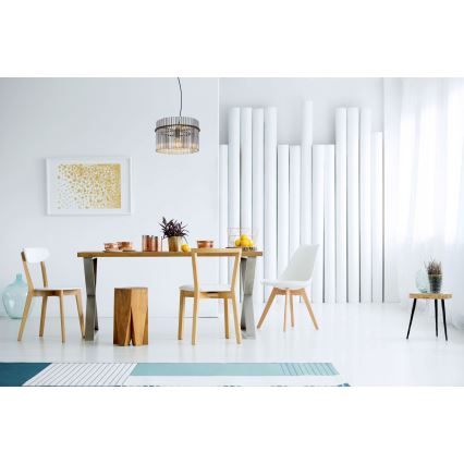 Globo - Пендел 1xE27/60W/230V Ø 40 см черен