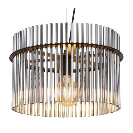 Globo - Пендел 1xE27/60W/230V Ø 40 см черен