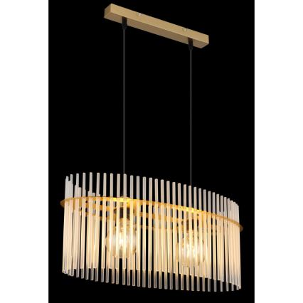 Globo - Пендел 2xE27/60W/230V златист