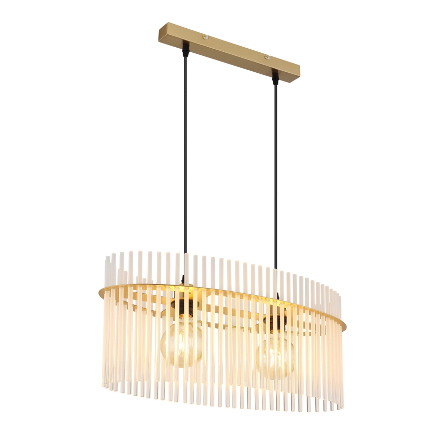 Globo - Пендел 2xE27/60W/230V златист