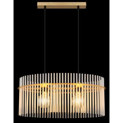 Globo - Пендел 2xE27/60W/230V златист