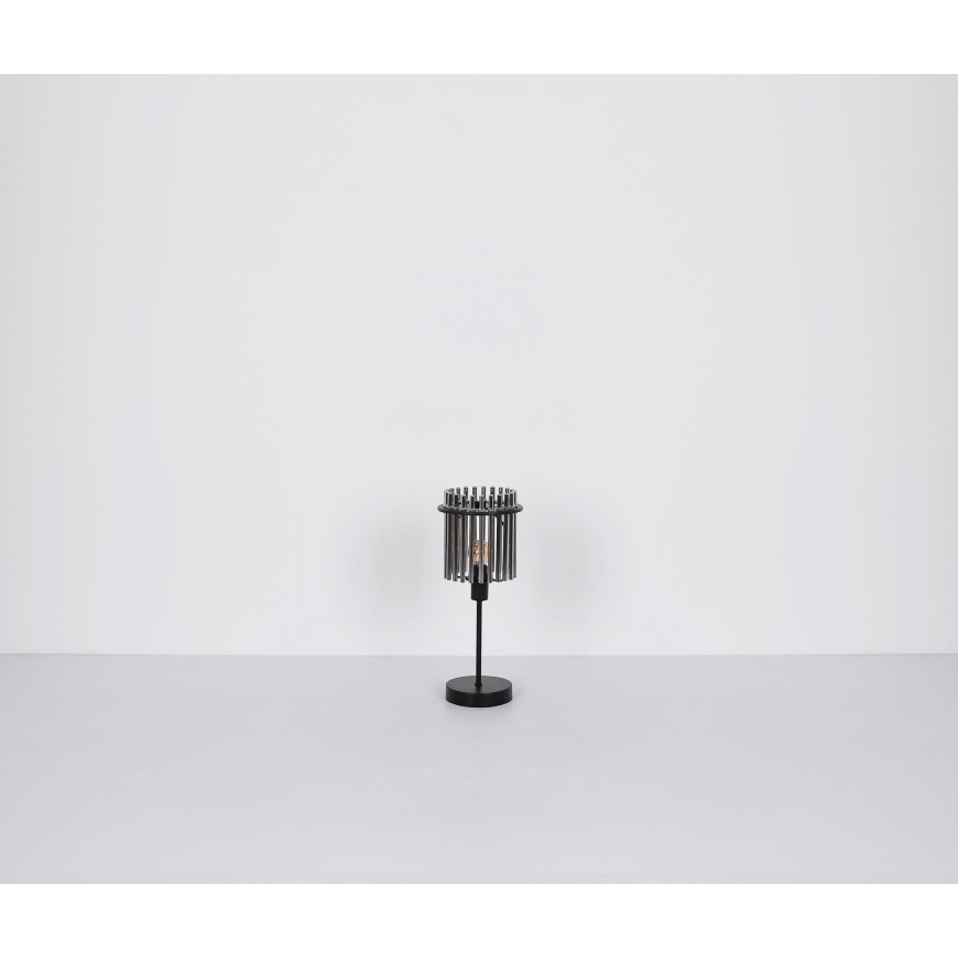 Globo - Настолна лампа 1xE14/40W/230V Ø 15 см черен