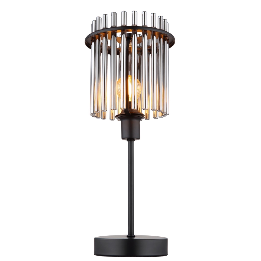 Globo - Настолна лампа 1xE14/40W/230V Ø 15 см черен