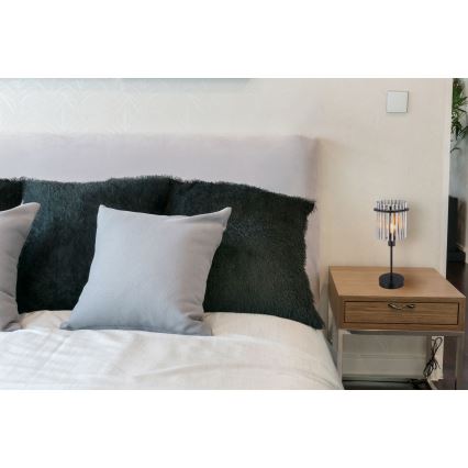 Globo - Настолна лампа 1xE14/40W/230V Ø 15 см черен