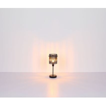 Globo - Настолна лампа 1xE14/40W/230V Ø 15 см черен
