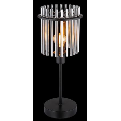 Globo - Настолна лампа 1xE14/40W/230V Ø 15 см черен