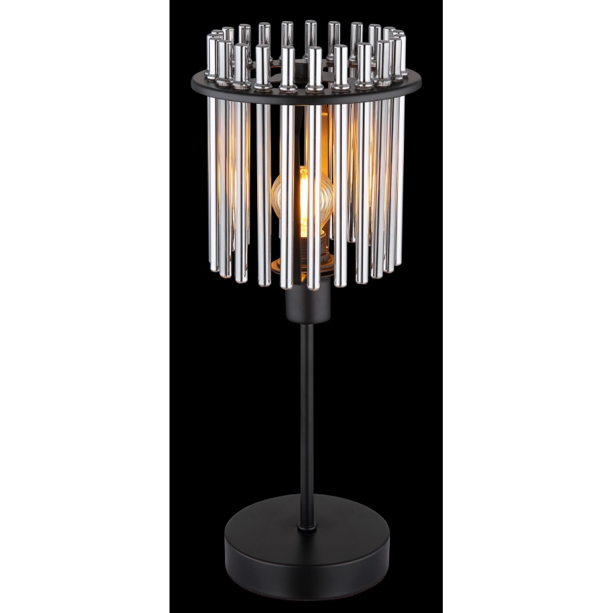 Globo - Настолна лампа 1xE14/40W/230V Ø 15 см черен