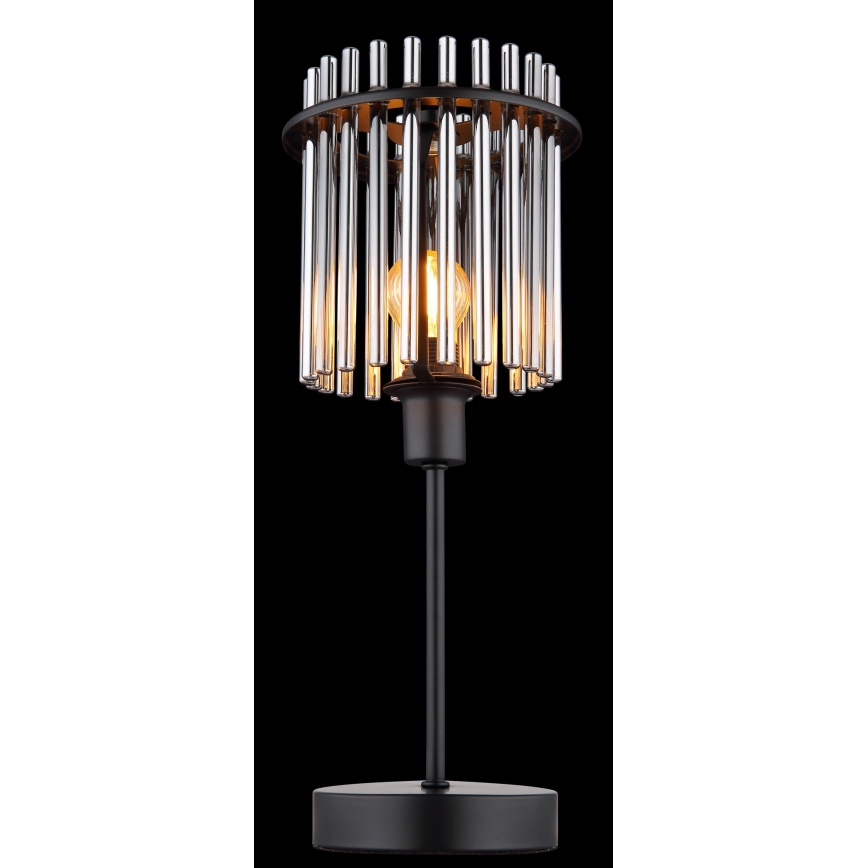 Globo - Настолна лампа 1xE14/40W/230V Ø 15 см черен