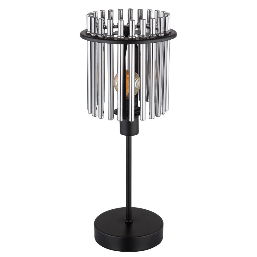Globo - Настолна лампа 1xE14/40W/230V Ø 15 см черен
