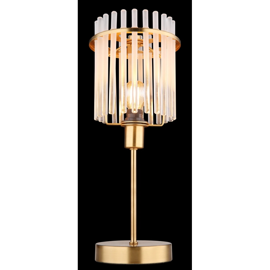 Globo - Настолна лампа 1xE14/40W/230V Ø 15 см златист