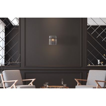 Globo - Аплик 1xE27/60W/230V черен