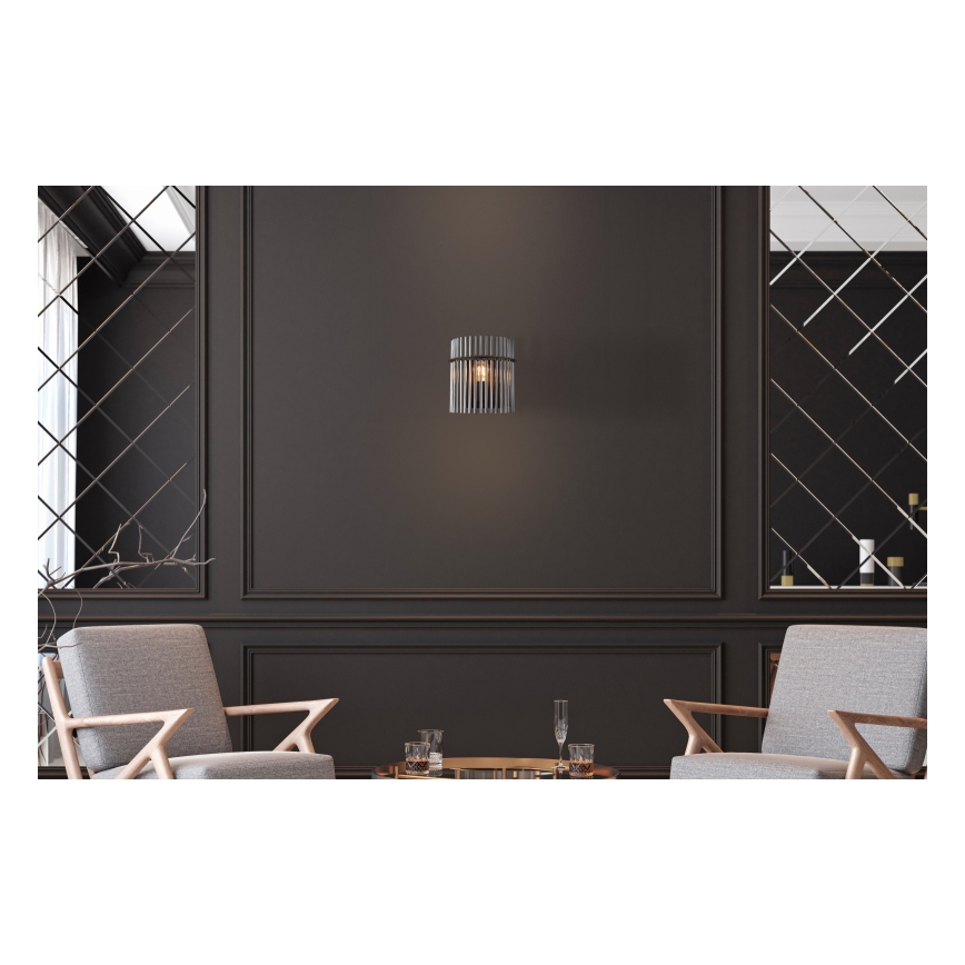 Globo - Аплик 1xE27/60W/230V черен