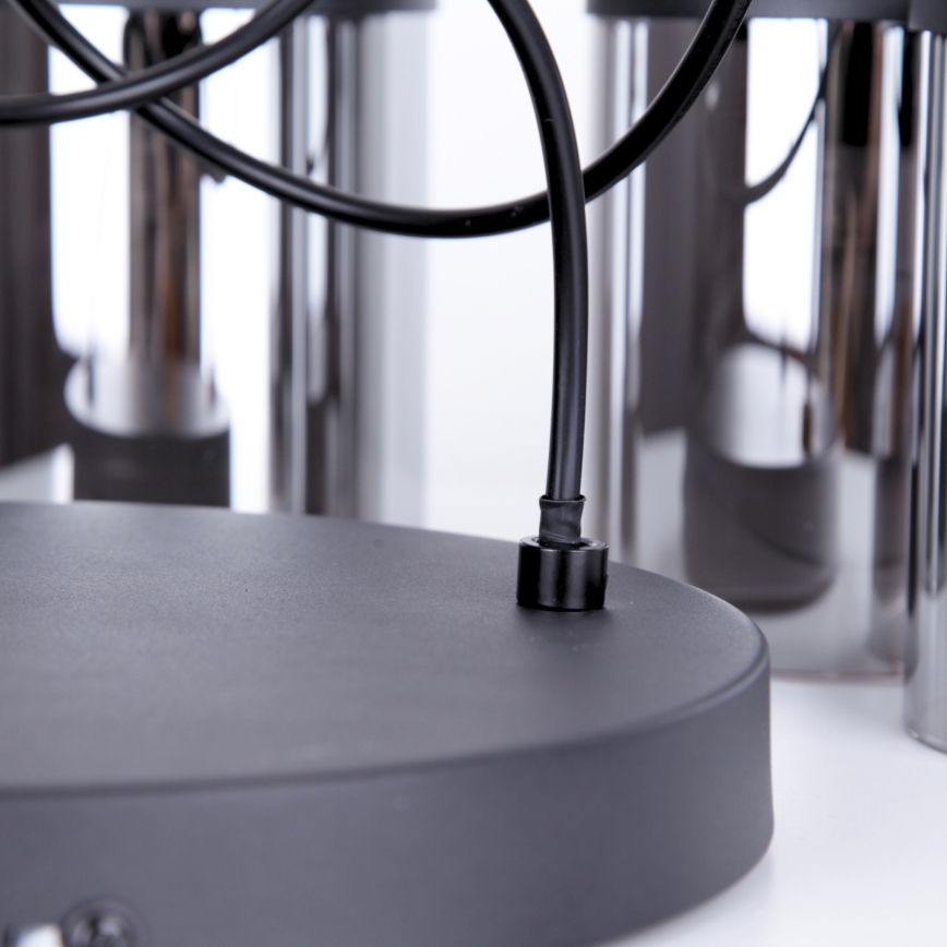 Globo - Пендел 3xE27/15W/230V Ø 27 см дъб