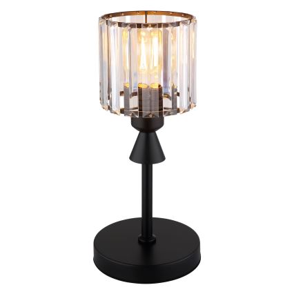 Globo - Настолна лампа 1xE27/60W/230V Ø 15 см черен