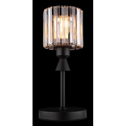 Globo - Настолна лампа 1xE27/60W/230V Ø 15 см черен