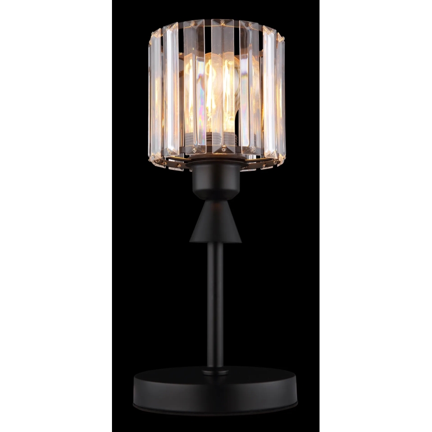 Globo - Настолна лампа 1xE27/60W/230V Ø 15 см черен