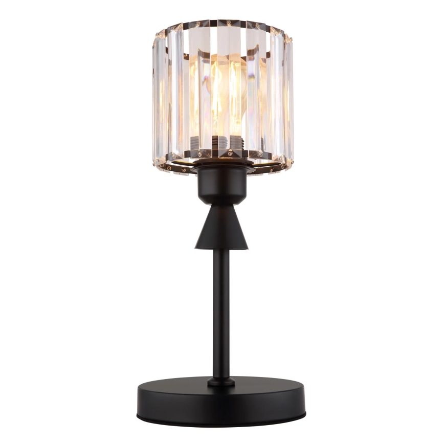 Globo - Настолна лампа 1xE27/60W/230V Ø 15 см черен